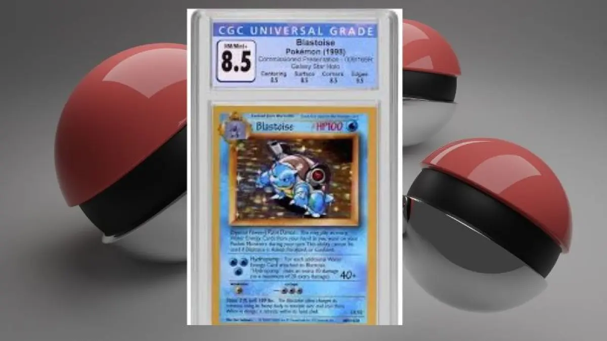 Blastoise Presentation Card