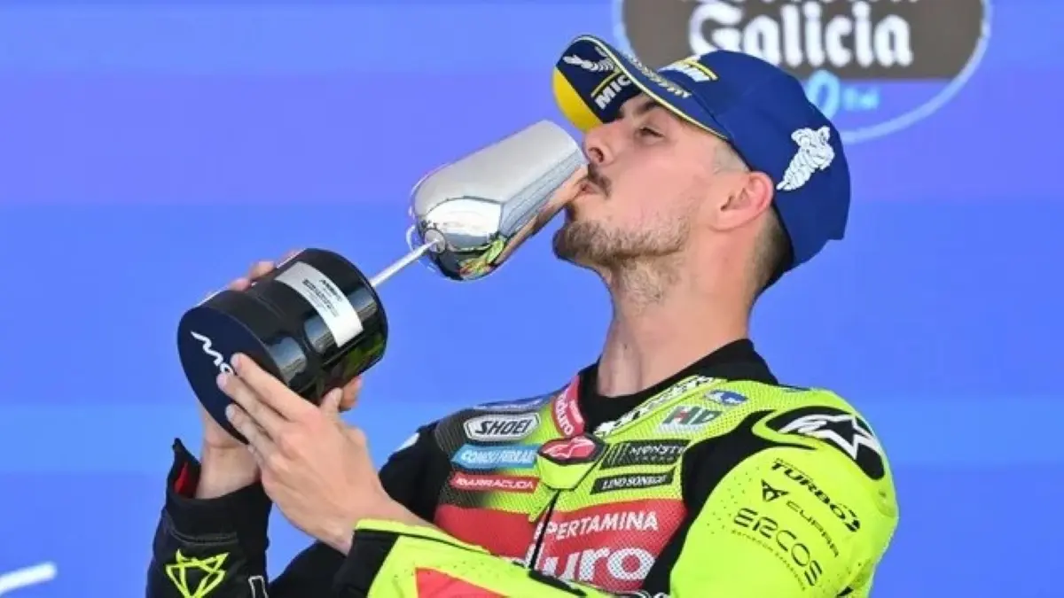 Fabio Di Giannantonio resmi mencapai kesepakatan dengan KTM untuk MotoGP 2027. (MotoGP)