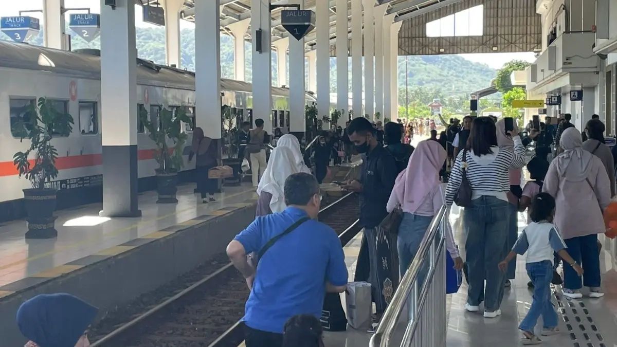 Kinerja KA Lokal Pandanwangi sepanjang Januari-April 2026 menunjukkan tren positif. (KAI)