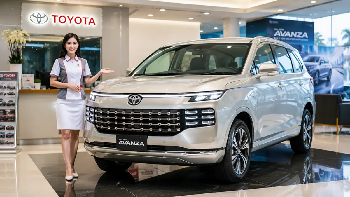 Toyota Avanza 2026 hadir lebih modern dengan fitur canggih, desain premium, mesin irit BBM, dan keselamatan lengkap untuk keluarga Indonesia. (ChatGPT Image)