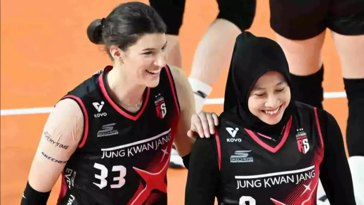 Vanja Bukilic tetap membela Red Spark, sementara Megawati Hangestri selangkah lagi gabung Hyundai Hillstate. (KOVO)