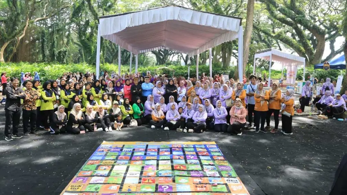Ratusan kader posyandu Banyuwangi digembleng di De Djawatan untuk memperkuat pelayanan kesehatan dan pengambilan keputusan berbasis data. (banyuwangikab.go.id)