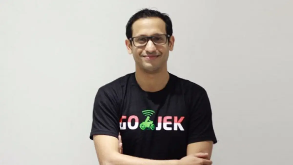 Nadiem Makarim saat masih menjadi Co-Founder GoJek Indonesia. (GoJek Indonesia)