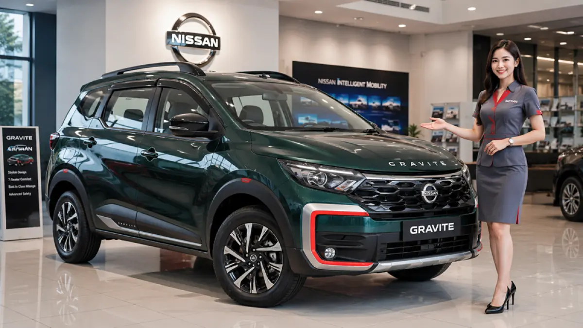 Nissan Grafit resmi meluncur dengan harga mulai Rp105 jutaan. MPV 7 seater ini siap menantang dominasi Toyota Calya dan Daihatsu Sigra. (ChatGPT Image)