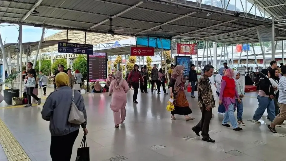 KAI Group mencatat 172,3 juta pelanggan sepanjang Januari–April 2026. (Antara)