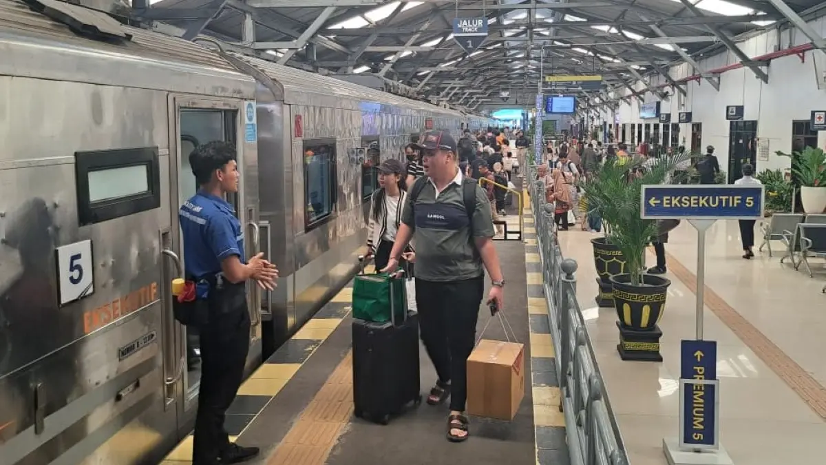 KAI Daop 8 Surabaya menambah perjalanan KA Surabaya Pasarturi–Pasar Senen. (KAI)
