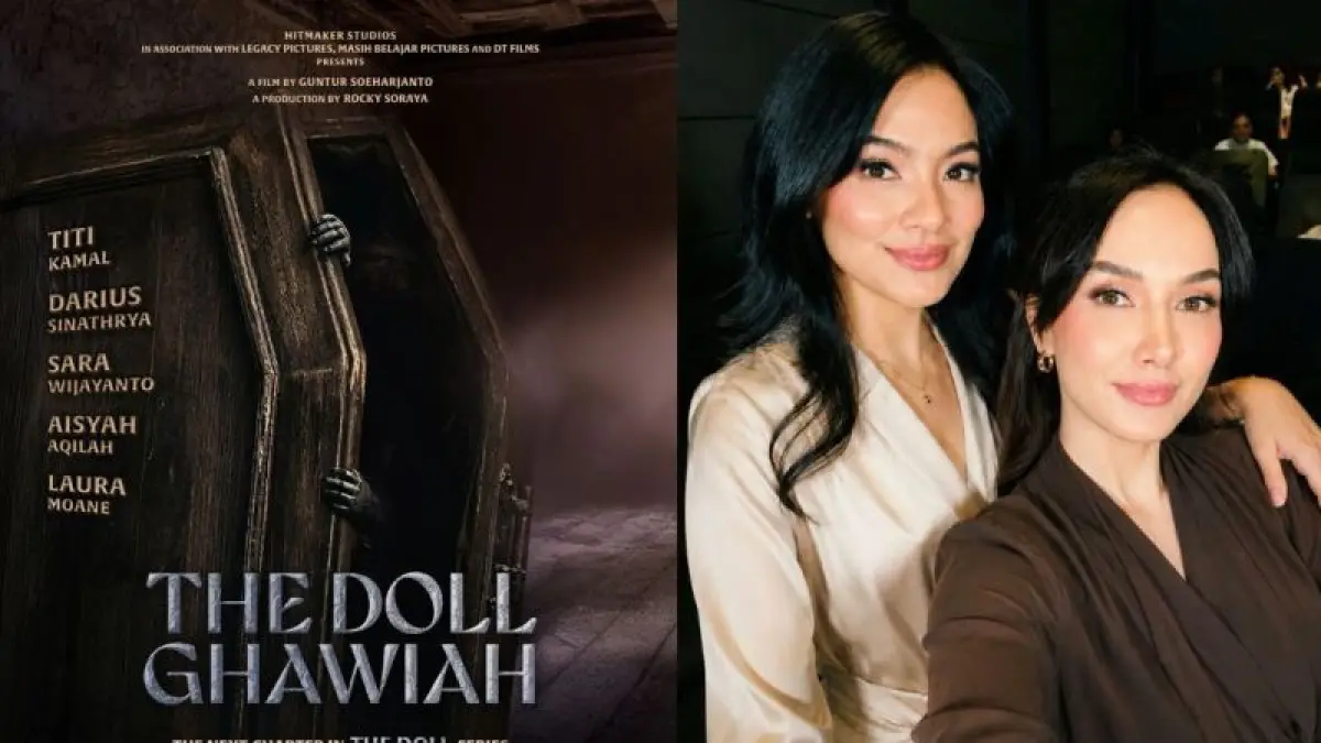HOROR : Film The Doll Ghawiah kembali menghidupkan semesta The Doll dengan cerita baru berlatar 1988.(Instagram:@titi_kamall)

