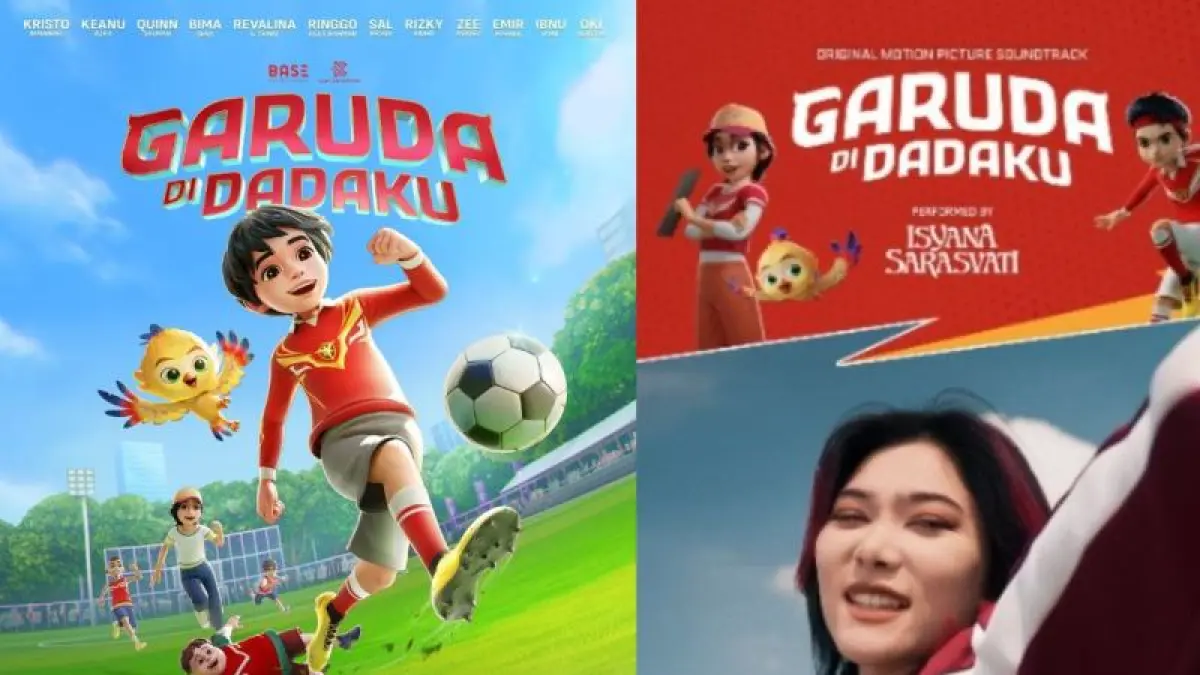 VERSI TERBARU : Anthem ikonik Lagu legendaris Garuda Di Dadaku versi Isyana Sarasvati jauh lebih megah dan emosional.(Instagram:@garudadidadaku.film)