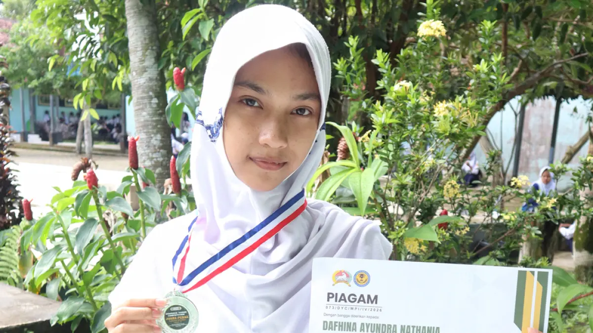 Dafhina Ayundra Nathania. (Salis Ali/Radar Banyuwangi)