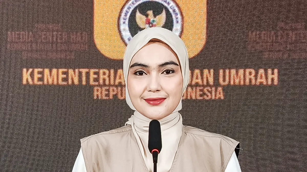 Juru Bicara Kemenhaj, Maria Assegaff. (haji.go.id)