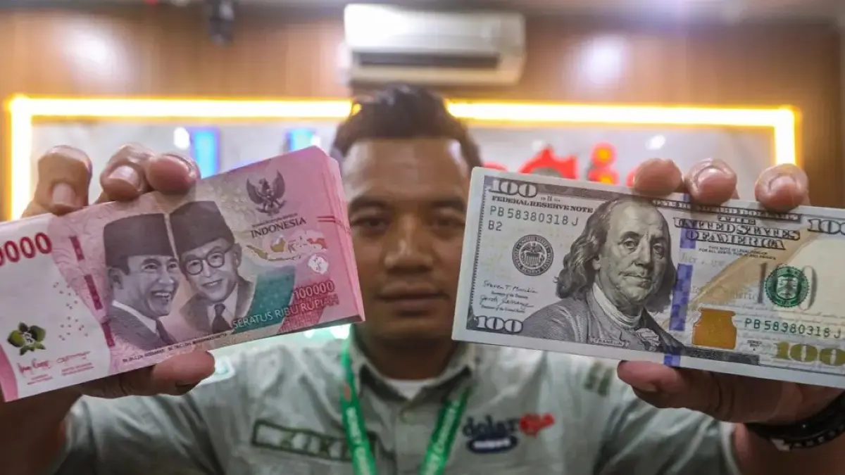Rupiah melemah 60 poin ke Rp17.728 per dolar AS. (JawaPos.com)