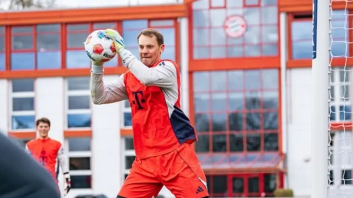 SIAP COMEBACK: Manuel Neuer siap kembali perkuat timnas Jerman (Bayern Munich)