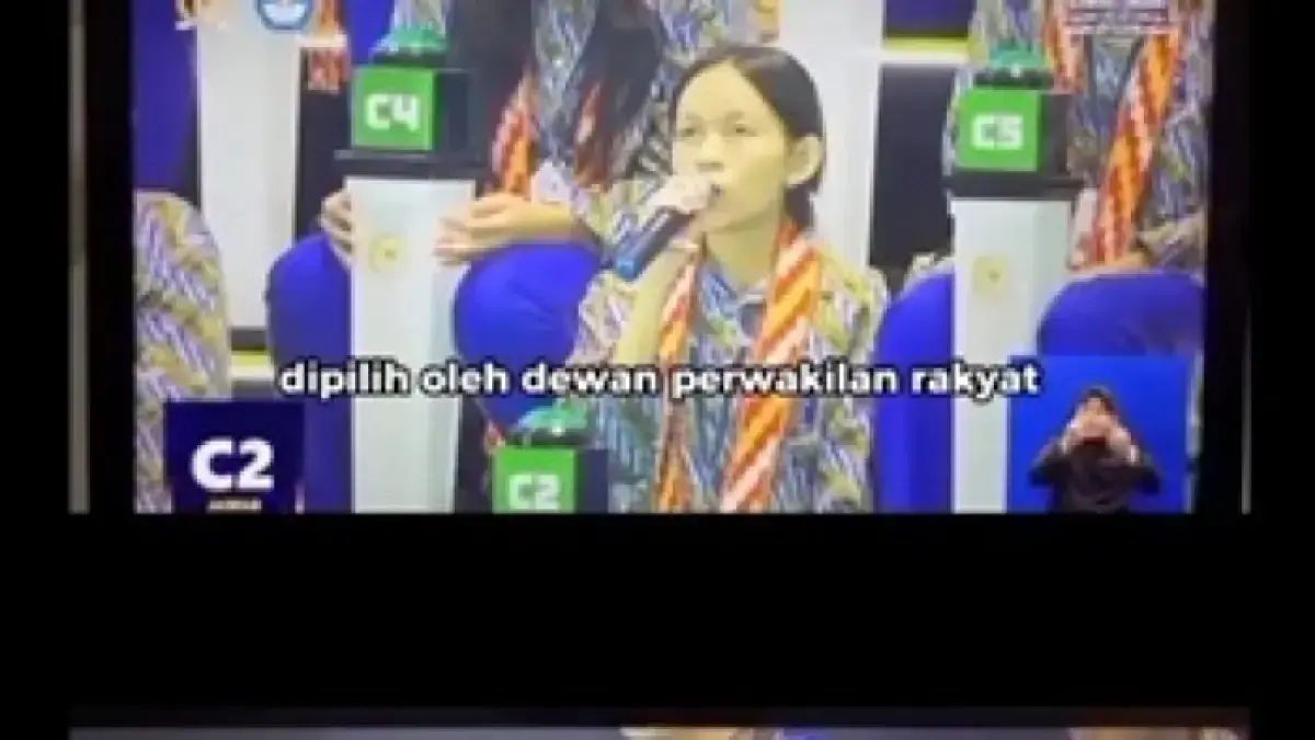 Video lomba Cerdas Cermat (LCC) 4 Pilar MPR RI tingkat Kalimantan Barat viral di media sosial setelah muncul perbedaan penilaian dari dewan juri terhadap dua jawaban yang dinilai sama. (Instagram/jawapos)