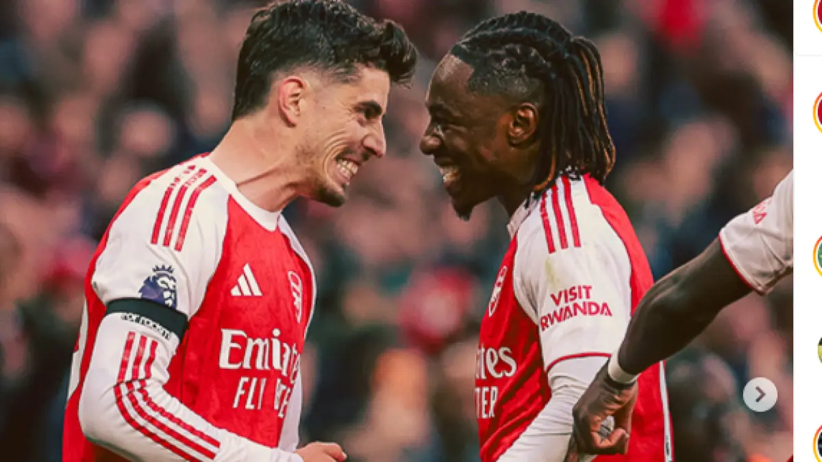 JUARA LIGA INGGRIS: Arsenal akan hadapi Crystal Palace dengan status juara Premier League (Arsenal)