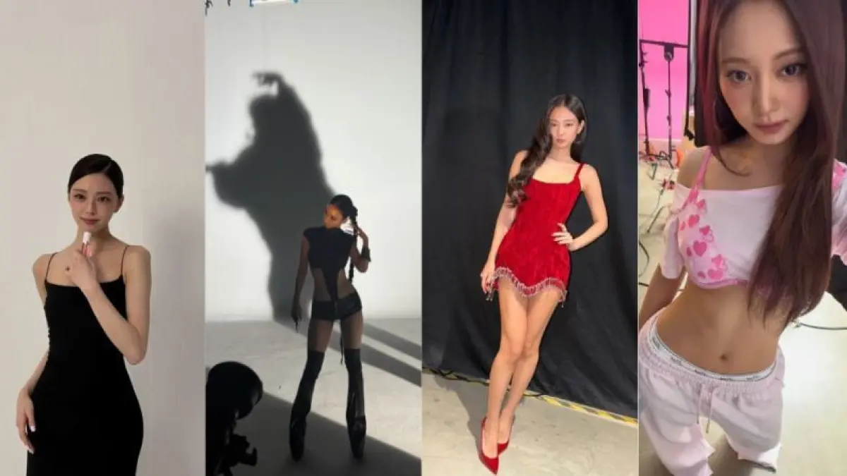 BODY GOALS : Deretan idol K-pop cewek ini viral karena body proportion yang dianggap paling ideal oleh netizen.(Instagram:@igotyuandme @katarinabluu @jennierubyjane @thinkaboutzu)