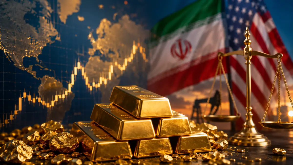 Harga emas dunia melonjak ke US$4.577 per troy ons dipicu isu damai AS-Iran. Harga minyak jatuh, peluang suku bunga turun terbuka. (ChatGPT)