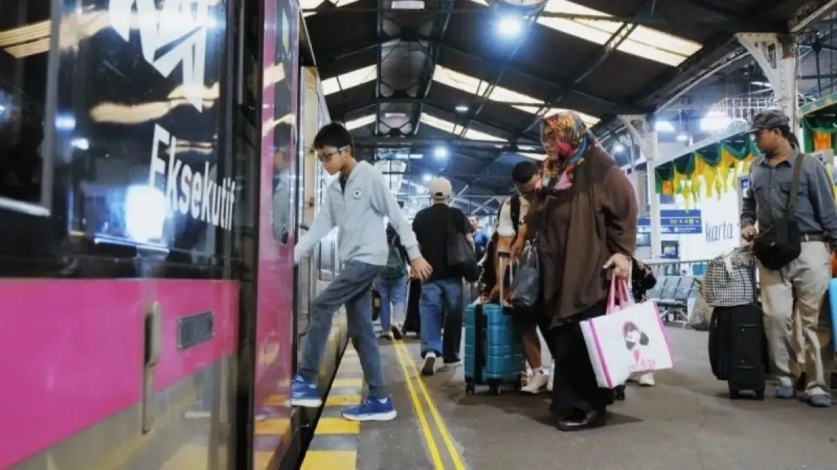 KAI Daop 6 Yogyakarta mencatat kenaikan Customer Satisfaction Index secara konsisten sepanjang 2022–2025. (Antara)