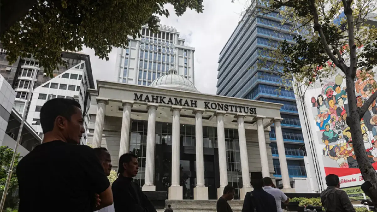 MK memutuskan partai politik bisa digugurkan di dapil jika tidak memenuhi kuota 30 persen caleg perempuan pada Pemilu. (Salman Toyibi/Jawa Pos)