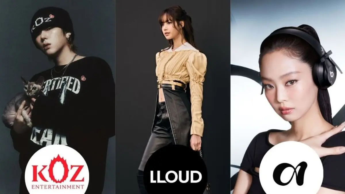 CEO MUDA : Idol K-pop ini juga berhasil mendirikan agensi hiburan sendiri dan menjadi CEO muda.(Instagram: @koz_entofficial @wearelloud @oddatelier)