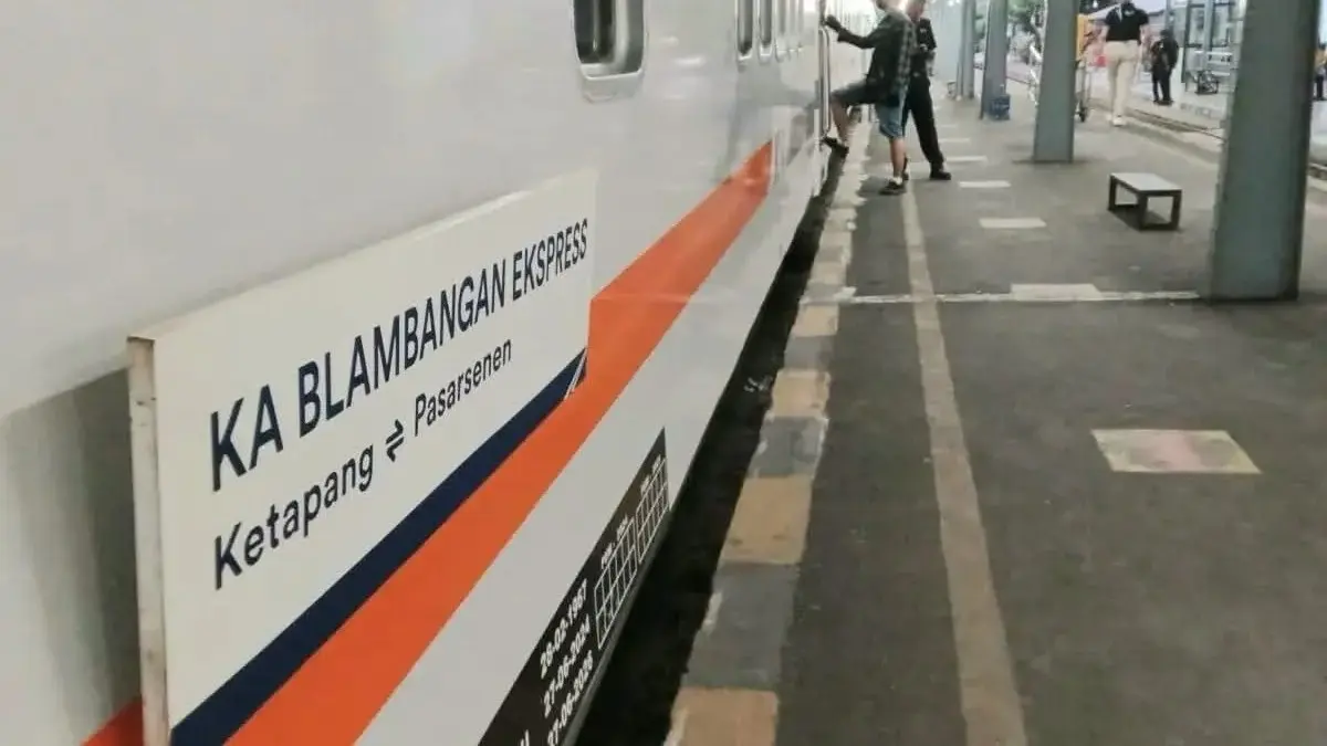 KA Blambangan Ekspres melayani 162.863 pelanggan selama Januari-April 2026. (Antara)