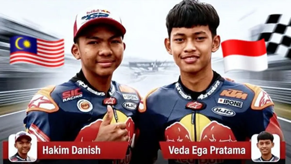 Veda Ega Pratama siap duel lawan Brian Uriarte dan Hakim Danish di Moto3 Italia 2026. Perebutan rookie terbaik makin panas di Mugello. (Instagram @agusgunawan4488)