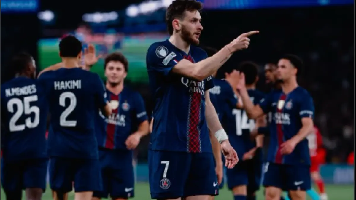 FOKUS: Khvicha Kvaratskhelia yakin timnya belum kehilangan motivasi saat ladeni Arsenal di Final Liga Champions