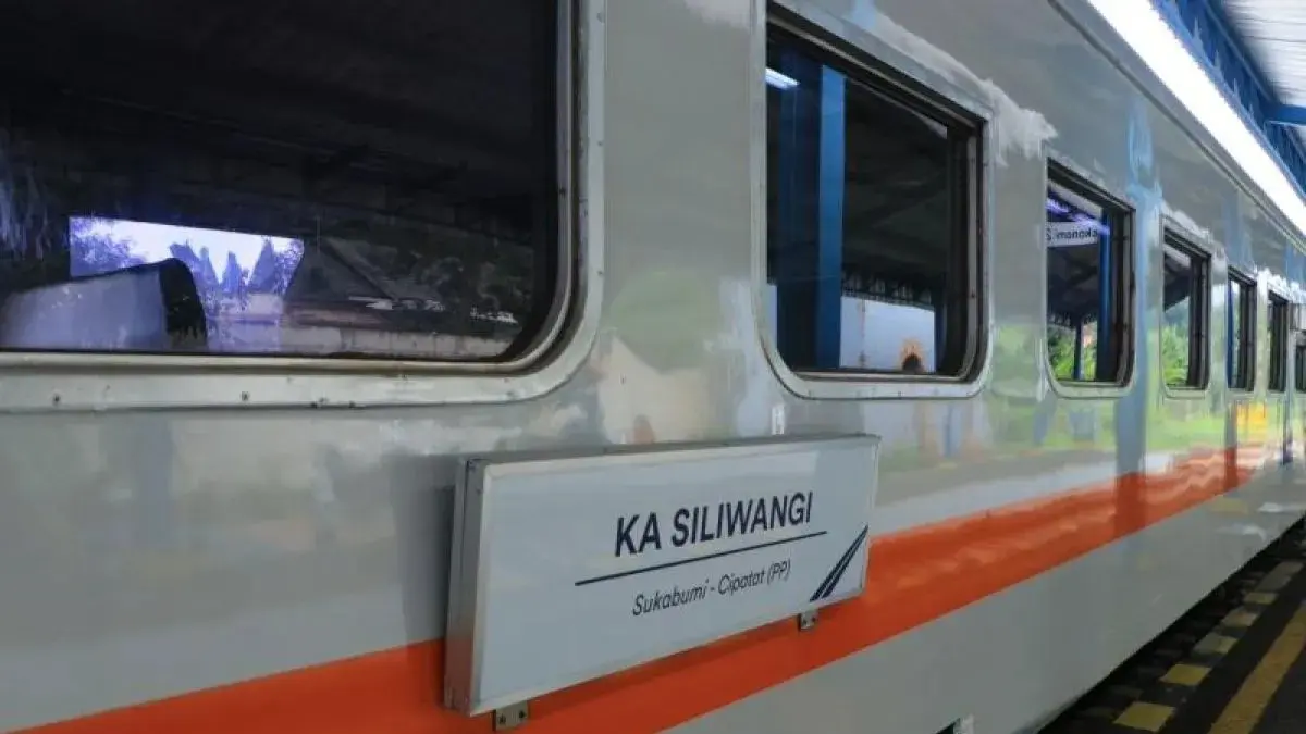 KA Siliwangi melayani 457.890 pelanggan sepanjang Januari–April 2026. (Antara)