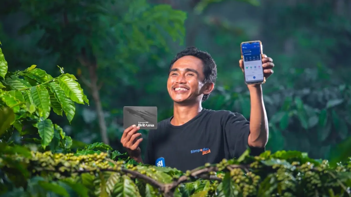 Komitmen dukung ketahanan pangan nasional, BRI salurkan KUR Rp65,95 Triliun, jangkau 558 ribu petani dan 23 ribu nelayan per April 2026. (foto: BRI)