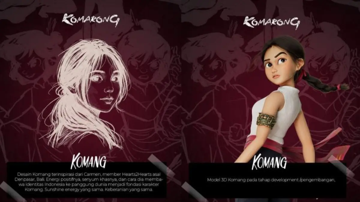 SERIAL ANIMASI : Film Komarong serial animasi terbaru siap tayang akhir 2026.(Instagram: @komaronguniverse)