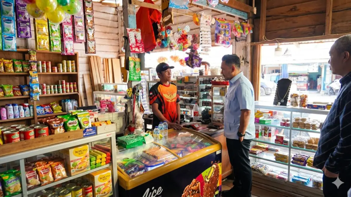 BRILink Agen di Sota, perbatasan RI–Papua Nugini, memudahkan akses layanan keuangan bagi warga. (Istimewa)