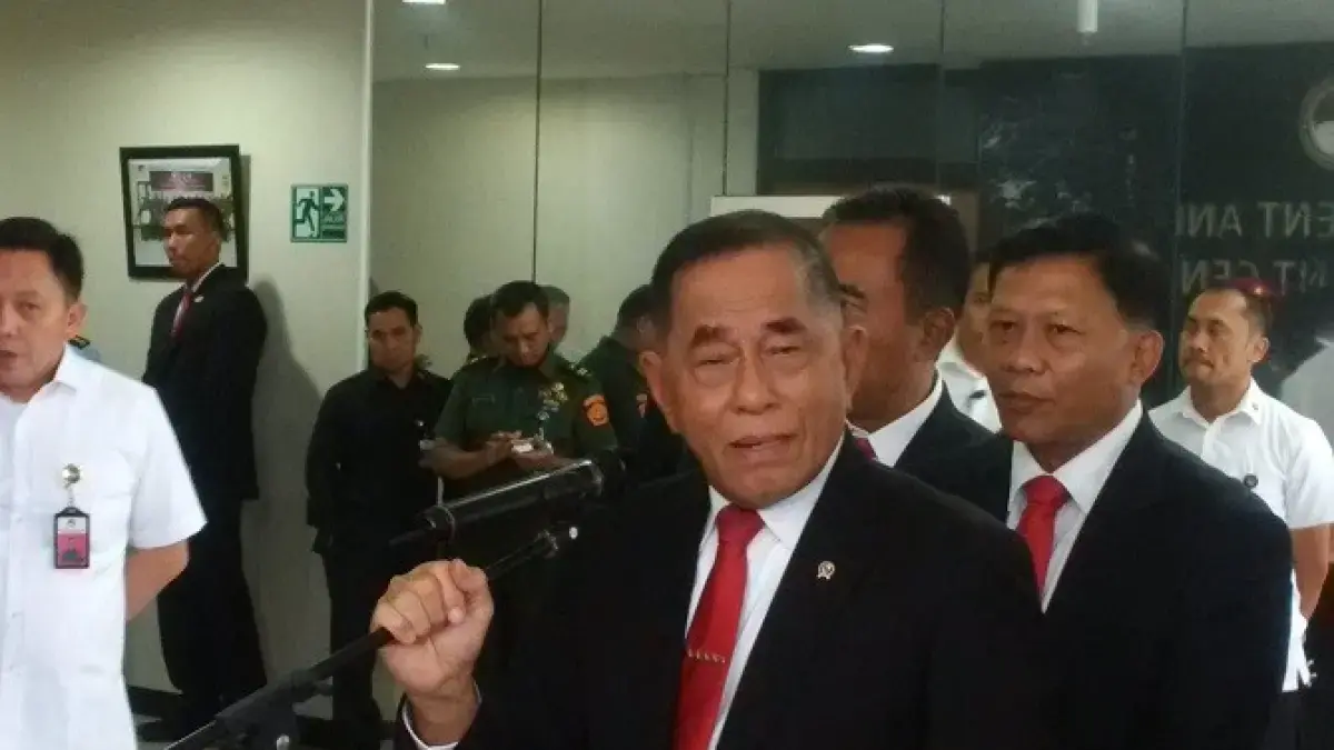 Jenderal TNI (Purn) Ryamizard Ryacudu semasa menjabat Menteri Pertahanan RI. (Sabik Aji Taufan/JawaPos.com)