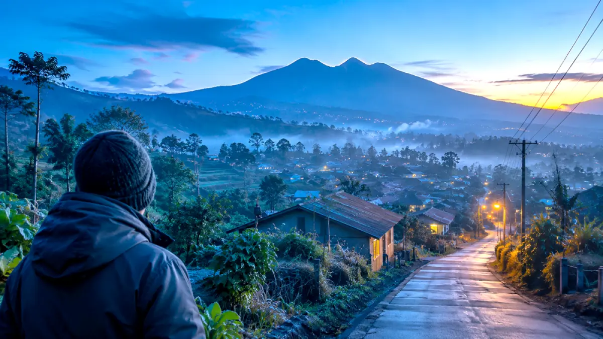 BMKG mengungkap penyebab suhu udara Banyuwangi terasa lebih dingin dalam beberapa hari terakhir. Dipicu massa udara dingin dari Australia. (ChatGPT)