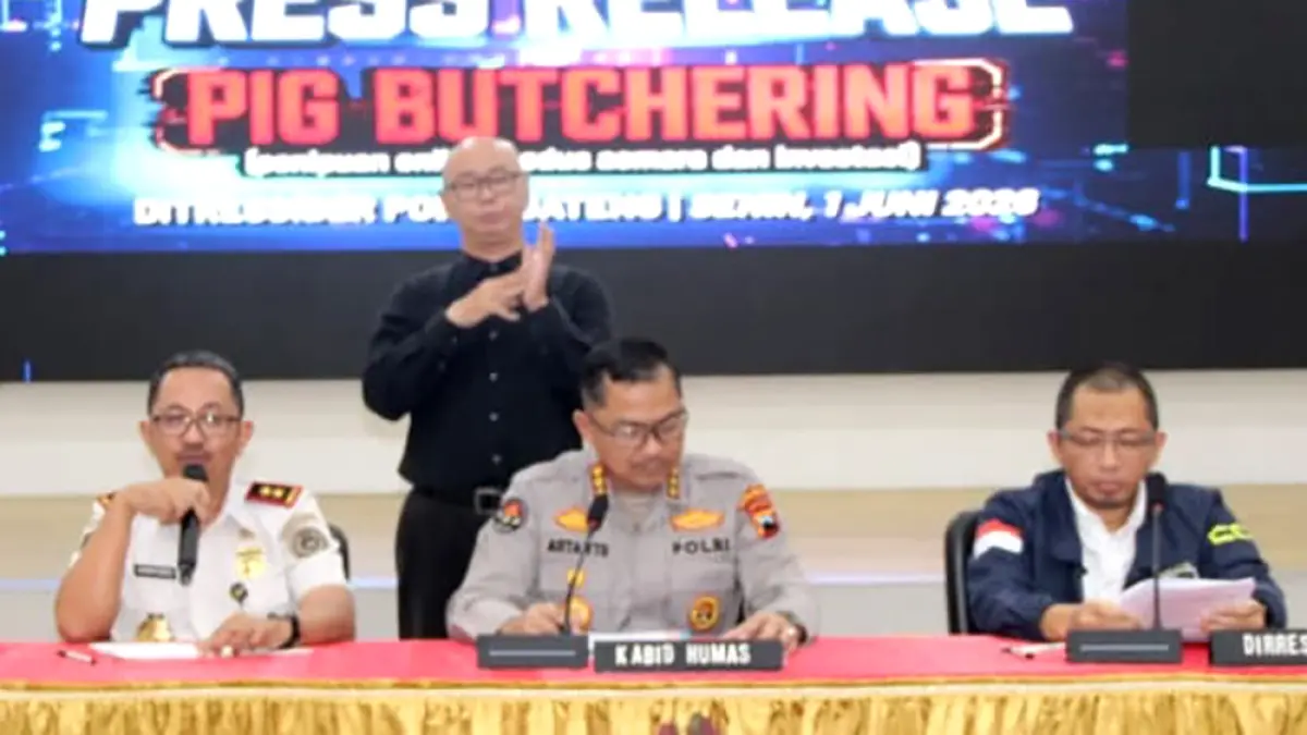 Polda Jateng Bongkar Sindikat Scammer Internasional Rp41 Miliar di Solo Raya, 39 Tersangka Ditangkap. (humas.polri.go.id)