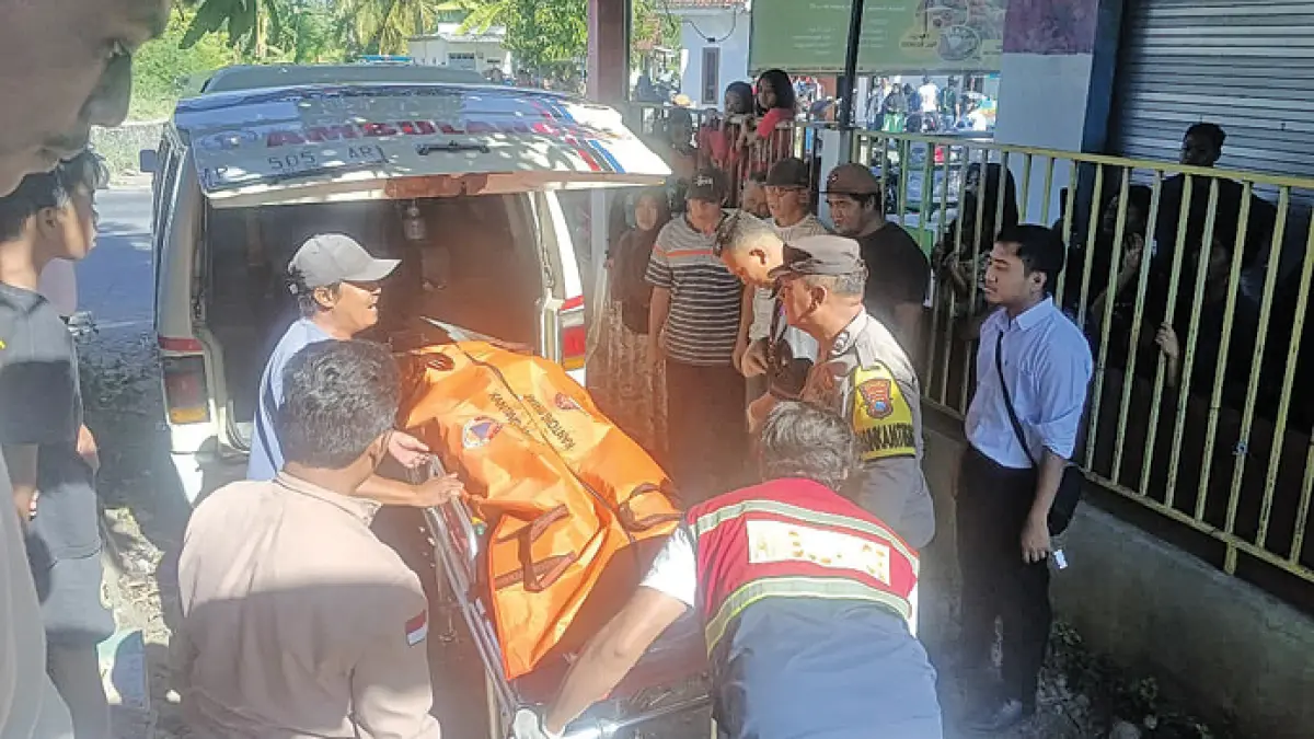 Sulistiyono, warga Desa Ketapang meninggal dunia setelah tertabrak KA Sri Tanjung yang melintas di atas terowongan Lingkar Bulusan. (Polsek Kalipuro)