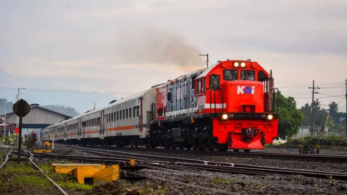 KA Pandanwangi melayani 24.430 pelanggan selama libur panjang 26 Mei–1 Juni 2026. (Antara)
