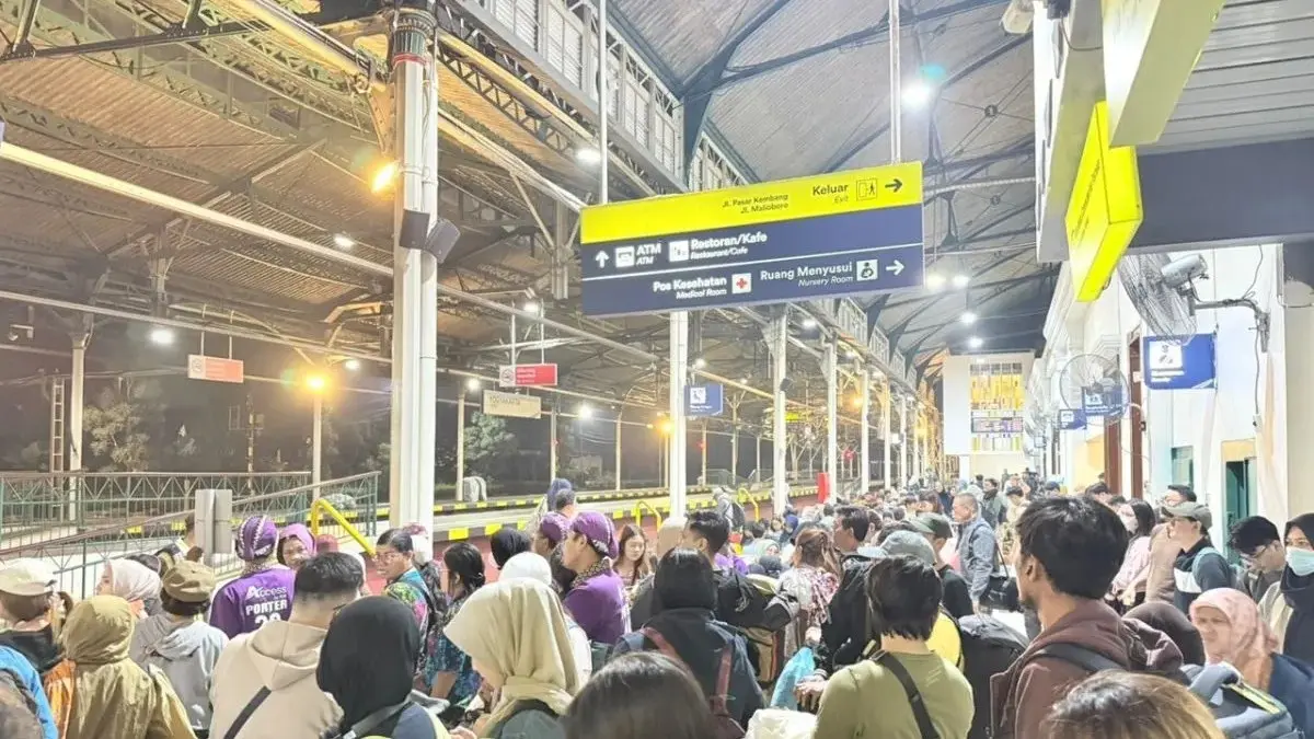 KAI melayani 1.405.963 pelanggan selama libur panjang Iduladha 1447 Hijriah dan Hari Lahir Pancasila pada 26 Mei-1 Juni 2026. (Antara)