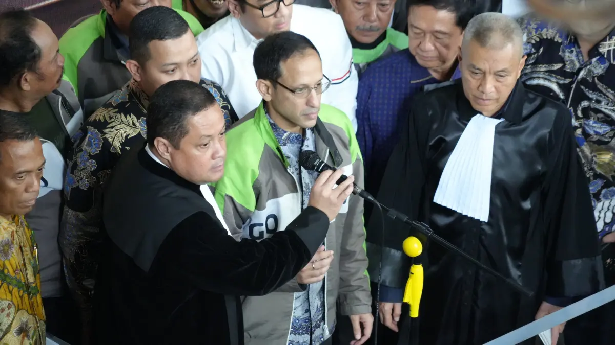 JPU membantah pledoi Nadiem Makarim dalam kasus Chromebook Kemendikbud. Replik dijadwalkan 9 Juni 2026 di PN Tipikor Jakarta. (foto: kejaksaan.go.id)