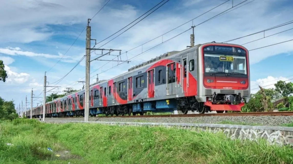 KAI dan DJKA Kemenhub menyiapkan penguatan listrik serta modernisasi persinyalan lintas Tanah Abang–Rangkasbitung. (Antara)