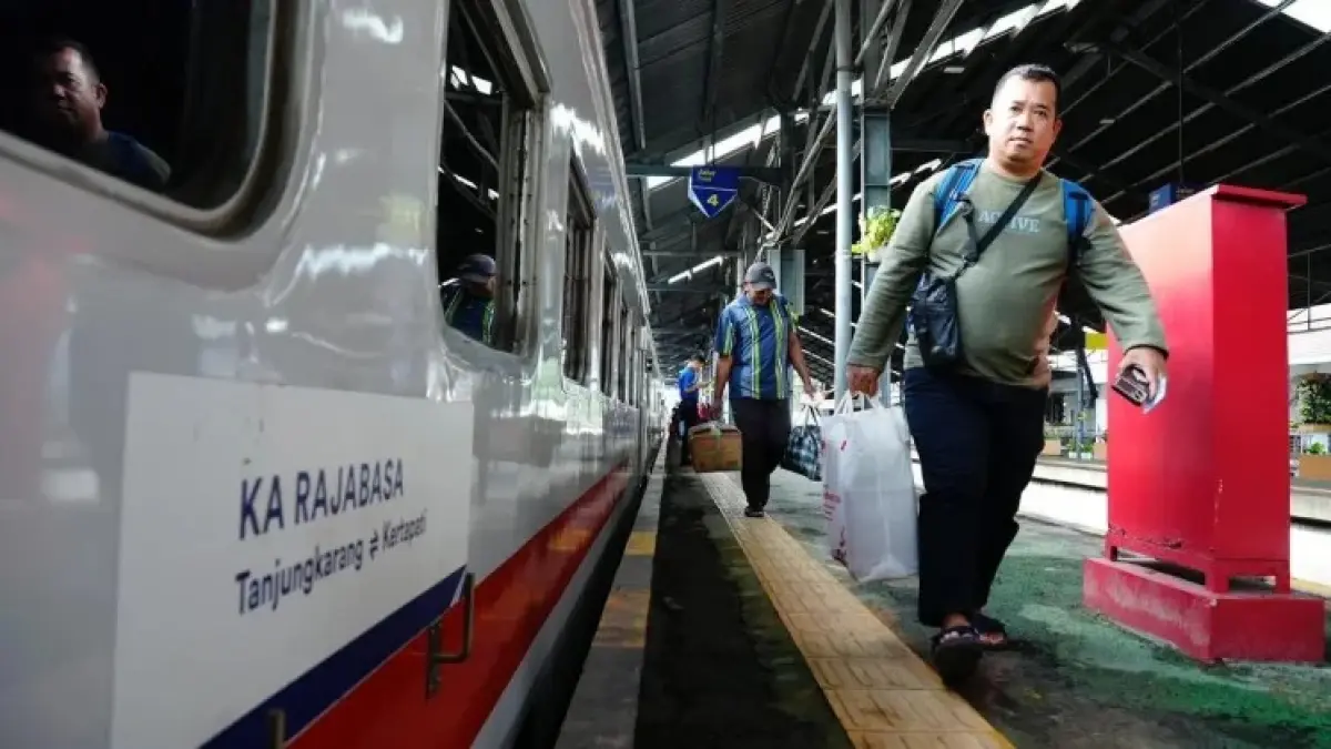 KAI Divre IV Tanjungkarang mencatat 498.185 penumpang sepanjang Januari-Mei 2026. (RRI)