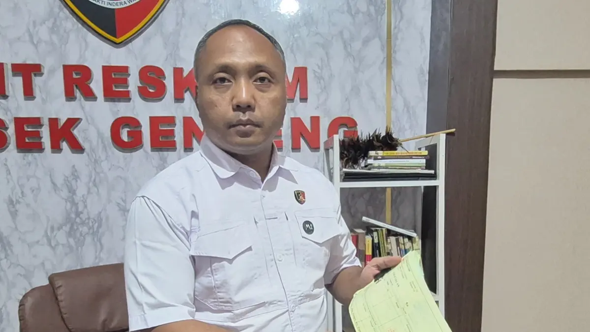 Ipda Sujarwadi, Kenit Reskrim Polsek Genteng. (Salis Ali/Radar Banyuwangi)