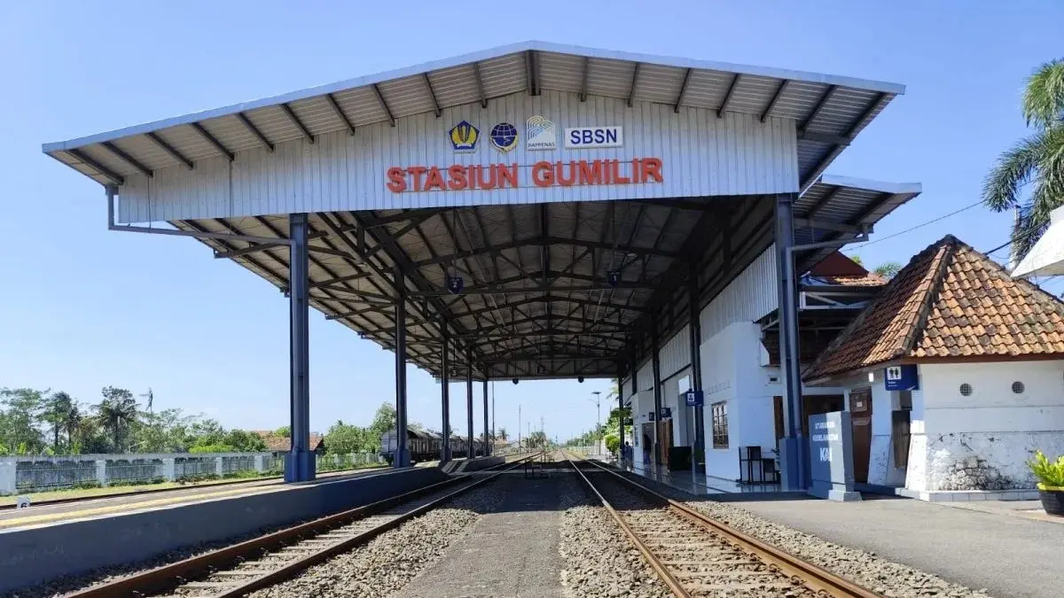 Jumlah pengguna Stasiun Gumilir Cilacap melonjak 52,79 persen dalam lima bulan pertama 2026. (Antara)