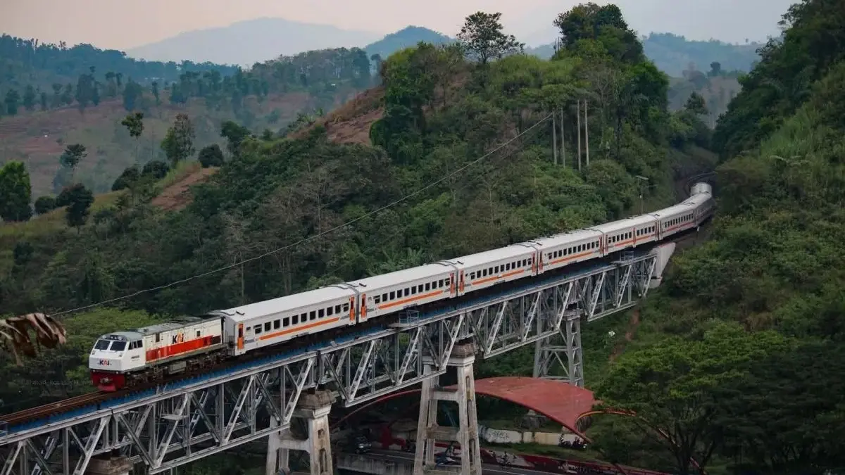 KA Ciremai mencatat 126.580 penumpang selama Januari-Mei 2026. (Antara)