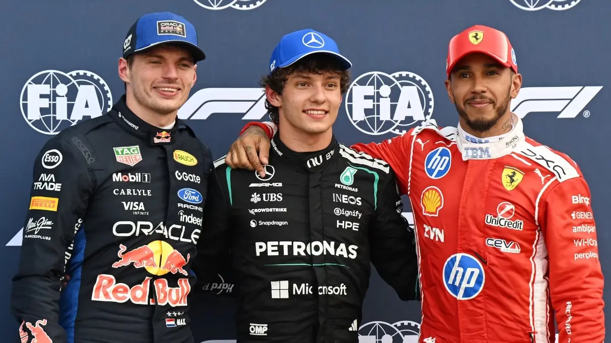 Kimi Antonelli membuat kejutan besar di F1 GP Monako 2026. (F1)