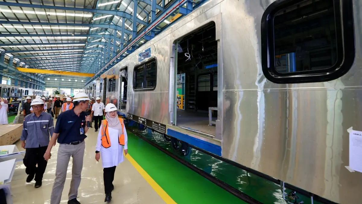 INKA mengalokasikan Rp473 miliar melalui PMN 2025 untuk memodernisasi pabrik Banyuwangi dan Madiun. (Pemkab Banyuwangi)