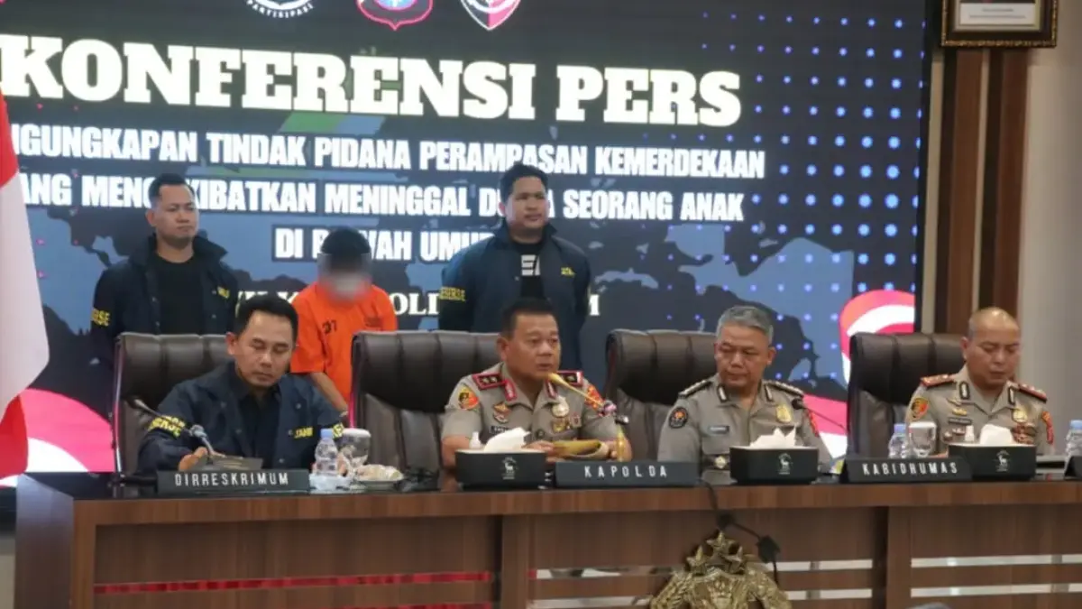 Pelarian Pelaku Berakhir di Balikpapan, Polisi Ungkap Kasus Penculikan Anak 7 Tahun yang Tewaskan Korban. (mediahub.polri.go.id)