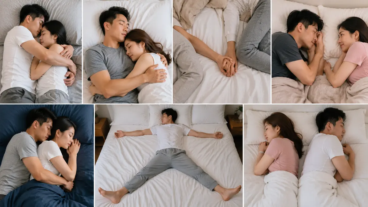 Sering Berpelukan Saat Tidur? Ternyata Posisi Tubuh Bisa Ungkap Rahasia Hubungan Anda. (Ilustrasi ChatGPT)