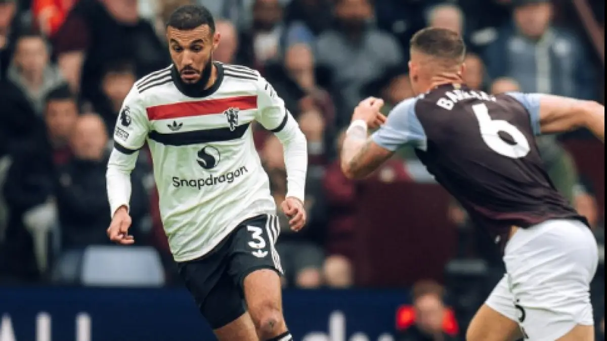 CEDERA: Noussair Mazraoui alami cedera yang membuatnya berpotensi absen bela Maroko di Piala Dunia 2026