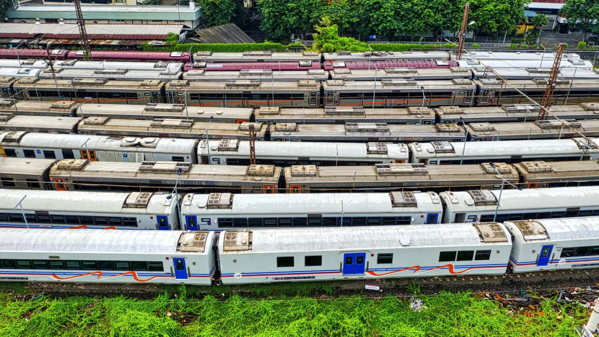 Ilustrasi, gangguan operasional KA Tambahan Gambir–Yogyakarta 7008C terjadi di Dipo Jakarta Kota, Selasa (9/6/2026) sore.