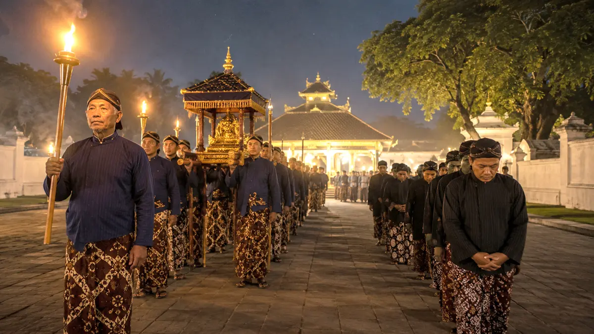 Malam 1 Suro segera datang. Ini filosofi eling lan waspodo yang perlu dipahami. (ChatGPT)