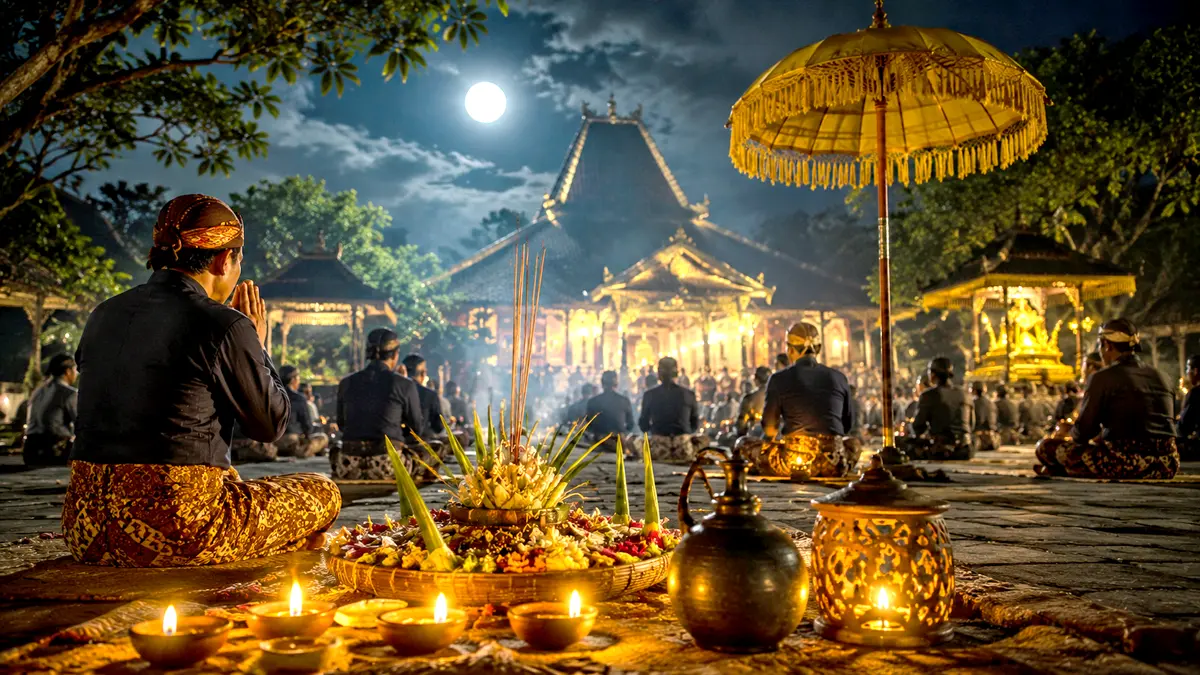 Misteri malam 1 Suro 2026 terjawab, Simak jadwal dan pantangan yang harus dihindari. (ChatGPT)